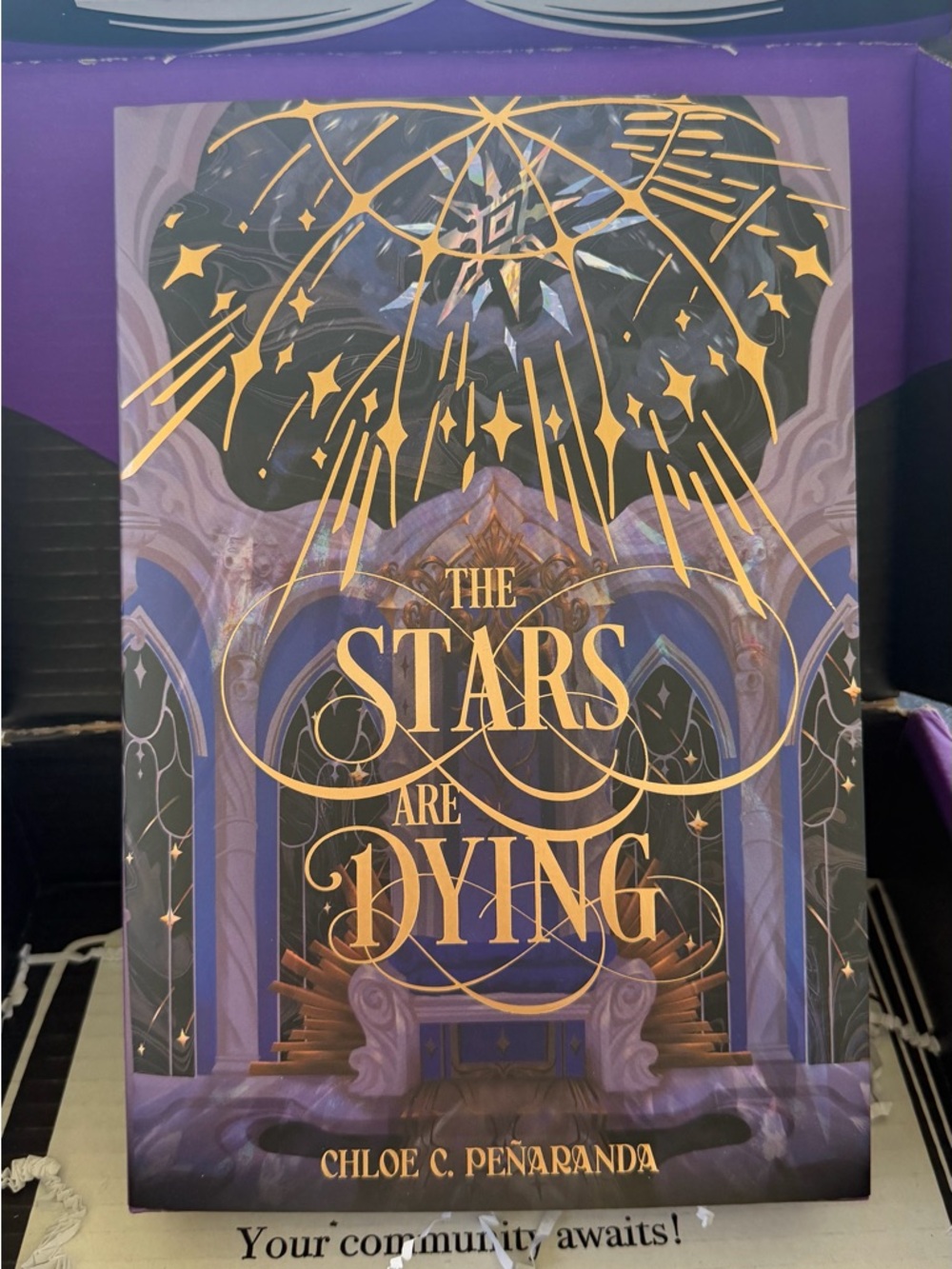 Owlcrate Special The Stars Are Dying By  Chloe C. Peñaranda Signed Edition